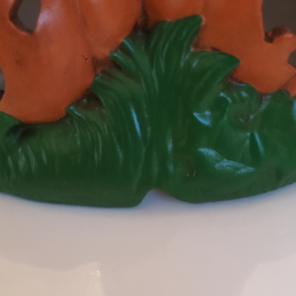 Vtg Ceramic Jack-o-Lantern Pumpkin Stack Halloween Light Up w/ Candle Tealight - Picture 8 of 10